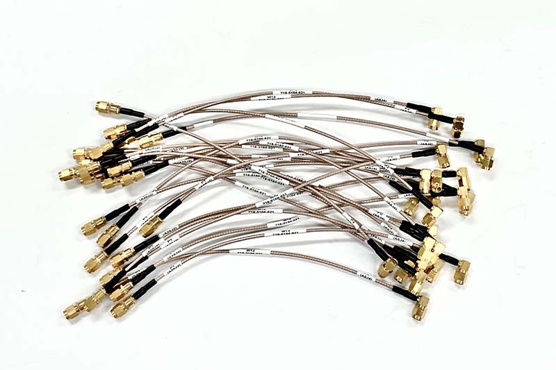Coaxial Cable Assemblies made by Becker Electronics - Ronkonkoma, NY